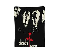 bqabhu Depeche Muic in Mode - Coperta in micropile ultra morbida, confortevole, morbida, elegante, 127 x 101 cm
