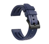 BQAXUREW EDVENA Cinturino for orologio in silicone Cinturini for orologi in gomma a sgancio rapido 18mm 19mm 20mm 21mm 22mm 24mm Orologi da sub impermeabili da uomo Accessori(Blue 2,22mm)