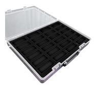 BQBQERT Contenitore per esposizione del modello dell'automobile della trasparenza della scala 1:64 con la scatola di immagazzinaggio di progettazione per i collezionisti e le vetrine del negozio