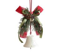 BQDPYZBD addobbi per Albero di Natale Piccola Campana E Fiocco in Velluto Ornamento da Appendere Decorazioni Festive