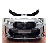 Bqieai Auto ABS Paraurti Anteriore Spoiler Frontali Lip, per BMW X6 G06 LCI 2023+ M Sport Front Bumper MP Lip Splitter Labbro Inferiore Diffusore Anticollisione Diffusore Accessori