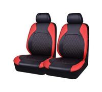 BQKCD 2 Pezzi Coprisedili Auto Anteriore per Ford KA Plus 2016 2017 2018 2019 2020, Coprisedile Coprisedili Auto Antiscivolo Traspirante Proteggono Accessori Interno,D/Red