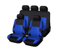 BQKCD Auto Set Coprisedili per Fiat 500L 500X 500S 500e 500 3+1(Type 330/332) 2012-2023 2024 2025, Set Copri-Sedile Fodere per Anteriori e Posteriori Confortevole Traspirante Accessori Interno