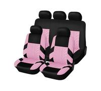 BQKCD Auto Set Coprisedili per Fiat Panda 4×4 / Panda Van/Panda Sport/Panda 100HP / Panda Cross Leather, Set Copri-Sedile Fodere per Anteriori e Posteriori Confortevole Traspirante Accessori Interno