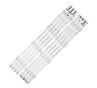 BQKTCBUAX Striscia di retroilluminazione a LED adatta Fit For LG 49UH610V 49UH603V 49UH6100 49UH620V 49LH590V 49UH610A 49UH6030 49UF6407 49LF5100 49LH5100