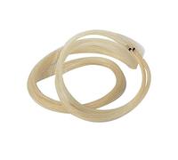 BQLZR, 2 matasse di crini bianchi professionali di cavallo della Mongolia per arco di violino