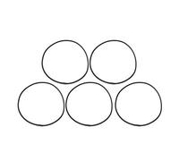 BQLZR - 5 fasce elastiche di ricambio per microfono e supporto ammortizzatore a clip