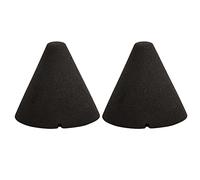 BQLZR Black Foam Piezo Trigger Cone elettronico sostituzione tamburo 1.38x1.46 Confezione da 2