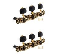 BQLZR Chitarra classica Tuner Machine Head Tuning Key Peg sinistra con viti confezione da 2