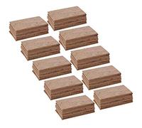 BQLZR Confezione da 100 tappi in sughero color legno per sassofono clarinetto