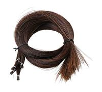 BQLZR crine di cavallo per violino da 80 cm, colore marrone, confezione da 6