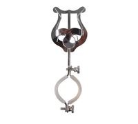 BQLZR Morsetto argentato su supporto per clarinetto, larghezza 3,6 cm