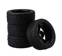 BQLZR Pneumatici con 7 Razze Cerchio della Ruota da rc1: 10 Nitro Car Auto Piatto da Corsa