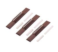 BQLZR Sella professionale in legno e capotasto per chitarra classica a 6 corde, confezione da 9