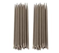 BQLZR Sourcingmap - Punte di riparazione per trapano per sassofono tenore, 0,8 mm, 0,9 mm, 1 mm, 1,1 mm, 1,2 mm, confezione da 50