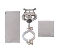 BQLZR - Supporto a clip per spartiti musicali, lunghezza totale 135 mm, colore: Argento