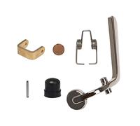 BQLZR Trombone Water Key/Spit Valve Assembly Set con Cork Pad per Accessorio Trombone