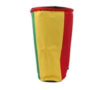 BQLZR Zaino multicolore per Djembe da 8 pollici di diametro per musicista di strumenti a percussione
