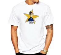 BQRTCCVV Men's T-Shirt Miss ROTTERMEIER Rajcoomar Heidi Cartoons 80s White L