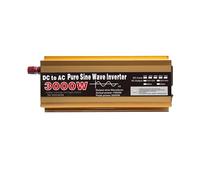 BQSLUMLZU Inverter DC 12V/24V a AC 220V 50HZ 1600W 2200W 3000W Trasformatore di Tensione Convertitore Portatile Alimentatore Universale(2200w,12V-220V (50HZ))