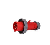 BQSLUMLZU Presa elettrica Industriale for Camion refrigerati, 440 V, 4 Core, 32 A, Contenitore, 3 Ore, Spina for Aviazione Impermeabile, Maschio e Femmina, attracco(Plug B)