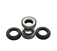 BQSLUMLZU Raccordi Hardware 12 mm 14 mm 15 mm 16 mm 17 mm 18 mm 19 mm 20 mm 22 mm 24 mm 25 mm 28 mm 30 mm 32 mm Guarnizione Meccanica for Pompa dell'Acqua in Linea Serie 202(SIC-SIC-nbr,16mm)