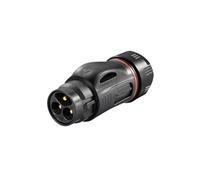 BQSLUMLZU Saldatura 35A BD24 Spina e Presa for Aviazione 3 Pin a Scatto Connettore di Alimentazione Industriale Stile di crimpatura(Plastic Male Connector)