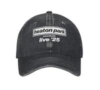 BQWRUUYM retrò Live '25 Tour Heaton Park Cappellini da Baseball per Gli Uomini Distressed Lavato Snapback cap Outdoor Summer Cappello Regolabile Cappello