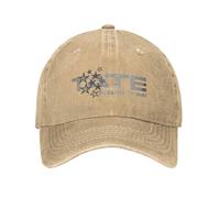 BQWRUUYM Tate McRae Miss Tour 2025 Uomo Donna Cappellini da Baseball Distressed Denim Washed Caps Cappello Vintage Outdoor Travel Gift Snapback Hat