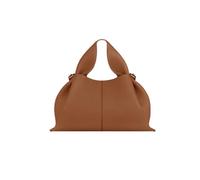 BQWXIEC Borsa a mano in pelle con silhouette a nuvola, pochette in pelle a forma di gnocco, borsa a tracolla retrò, borsa hobo casual a forma di gnocco (Brown,Medium)