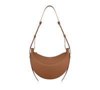 BQWXIEC Borsa da sella in pelle da donna a mezzaluna borsa a tracolla alla moda borsa a tracolla borsa hobo, Marrone, 9.6"X3.0"X4.1"