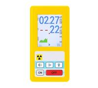BR-6 Contatore Geiger Rilevatore Di Radiazioni Nucleari Dosimetro Personale Rilevatore Di Raggi X Beta Gamma LCD Tester Radioattivo Strumento Di Marmo Misure Accurate(BR-6)