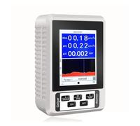 BR-6 Contatore Geiger Rilevatore Di Radiazioni Nucleari Dosimetro Personale Rilevatore Di Raggi X Beta Gamma LCD Tester Radioattivo Strumento Di Marmo Misure Accurate(XR-1-BR-9B-01)