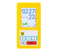 BR-6 Contatore Geiger Rilevatore Di Radiazioni Nucleari Dosimetro Personale Rilevatore Di Raggi X Beta Gamma LCD Tester Radioattivo Strumento Di Marmo Misure Accurate(BR-6Y)