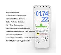 BR-6 Rilevatore di radiazioni nucleari GEIGER Dosimetro Dosimetro Dosimetro Beta Gamma Tester Rilevatore di radioattività,Multifunzionale(NEW)