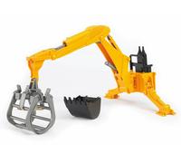 Br-Heckbagger M. Greifer 02338 Toy NUOVO