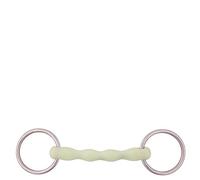 BR Mullen Mouth Loose Ring Snaffle Apple Mouth