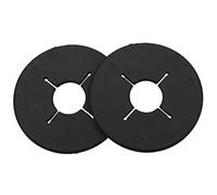 BR - Rondelle per morso in gomma con fessure, misura Full