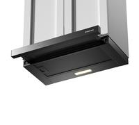 BR60BP Cappa Aspirante 60 cm Umluft Cappa da Incasso Schermo Piatto 335 m³/h