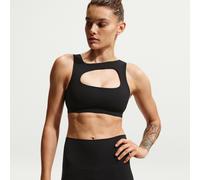 Bra a sostegno leggero con fodera leggera Nike Zenvy - Donna - Nero S