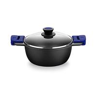 BRA ADVANCED Casseruola, in Alluminio Pressofuso con antiaderente, Senza PFOA Rinforzato di Prestazioni Elevate e Alta Resistenza ai Graffi e all'Abrasione, Adatta per Induzione, 24 cm