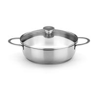 BRA Ancora | Rustidera con tapa 26 cm, acciaio inossidabile 18/10, senza antiade