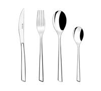 BRA Bari | Set di posate da 24 pezzi in acciaio inossidabile con coltello da bis