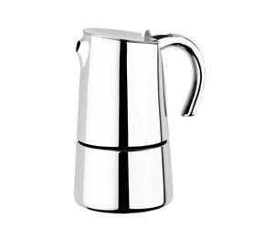 BRA Bella | Caffettiera, capacità 4 tazze, acciaio inossidabile 18/10
