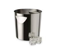 BRA Bella | Secchiello per champagne, Acciaio Inox 18/10 | Parete singola, capacità 4 L