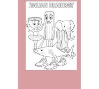 Bra bra brainrot coca colouring book