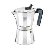BRA, Caffettiera Deluxe2 in alluminio, 1 tazza