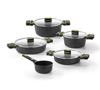 BRA Daily Pro | Batteria 9 pezzi, Alluminio fuso