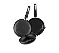 BRA Design, Set di 3 padelle, 18 - 22 - 26 cm