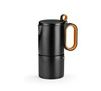 BRA Efficient 0,18L Capsule per caffè in acciaio inox, completamente induzione, arancione/nero